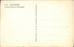 CPA Lourdes La Maison paternelle de Bernadette