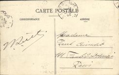 CPA Lourdes 7eme Station du Calvaire