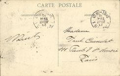 CPA Lourdes 4eme Station du Calvaire