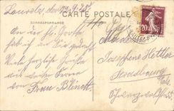 CPA Lourdes La Premiere Apparition