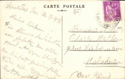 CPA Lourdes Benediction de Malades