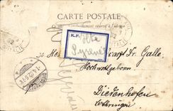 CPA Longuyon Grotte de Notre Dame de Lourdes