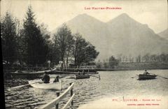 CPA Lourdes Bords du Lac