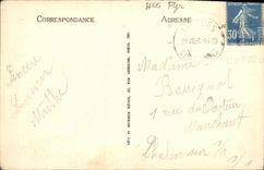 CPA Lourdes L Esplanade et le Chateau