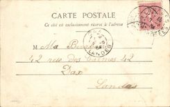 CPA Lourdes La Rampe mobile a la grande Plage