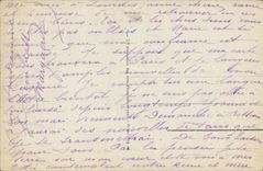 CPA Aux pieds de Marie