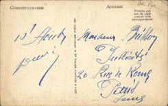 CPA Lourdes La Calvaire Station Modele appattenant a la Statue Religieuse rue Bonaparte Paris