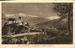 CPA Lourdes Le Port et la Vallee D Argeles
