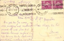 CPA Lourdes La Gare du Pic du Jer 