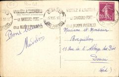 CPA Lourdes Saint Bernadette Priez pour nous