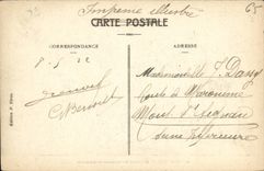 CPA Lourdes Benediction du Saint Sacrement