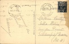 CPA Lourdes Le Rosaire pendant la procession du St Sacrement