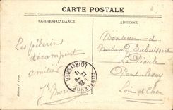 CPA Lourdes L Esplanade et le Calvaire Breton