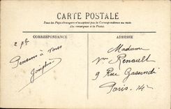 CPA Lourdes La Place de la Grotte et le Gave