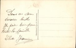 CPA Lourdes Benediction des malades devant le rosaire