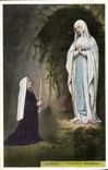 CPA Lourdes L apparition Miraculeuse