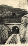 CPA Lourdes Funiculaire du Pic Jer Le Tunnel