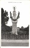 CPA Lourdes La Statue de la Vierge