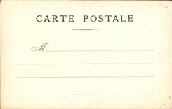 CPA Lourdes La Statue de la Vierge