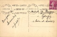 CPA Lourdes L Esplanade les Rampes et la Basilique