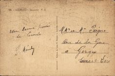 CPA Lourdes Souvenir P D