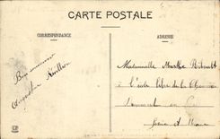 CPA Lourdes Diorama Mort de Bernadette au Couvent de Nevers