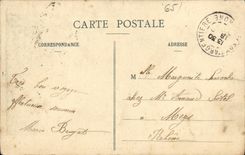 CPA Lourdes La Procession du Saint Sacrement