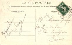 CPA Lourdes Pelerins Faisant le Chemin de la Croix