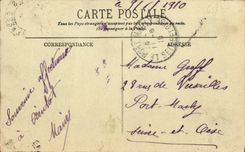 CPA Lourdes La vallee d Argeles et les Pyrenees vues du Pic de Jer