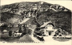 CPA Lourdes Chemin de Fer Funicuaire du Pic du Jer