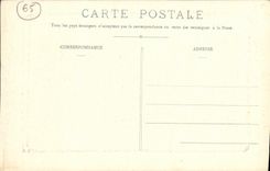 CPA Lourdes Procession du TS Sacrement 