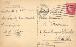 CPA Lourdes Entree de L Esplanade