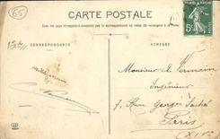 CPA Lourdes Entree de L Esplanade La Facade Du Rosaire 