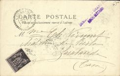 CPA Lourdes Funiculaire du grand Jer Gare d arrivee