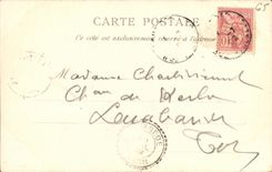 CPA Lourdes Funiculaire Pic du Jer Gare