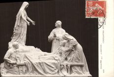 CPA Lourdes Salon 1912