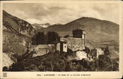 CPA Lourdes Le Fort Et La Vallee D Argeles