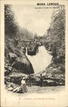 CPA Lourdes La cascade de Cerisey