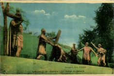 CPA Lourdes 3eme Station du Caivaire