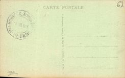 VINTAGE POSTCARD Nest of Cilgognes in Alsace