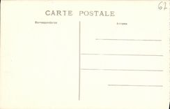 VINTAGE POSTCARD Balloon D Alsace the Virgin