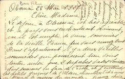 VINTAGE POSTCARD Hoerdt Young girls In a Loggia Folklore