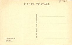 VINTAGE POSTCARD Dambach the Town hall City And Church