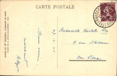 VINTAGE POSTCARD Hoerdt Farmyard