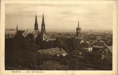 VINTAGE POSTCARD Obernai View