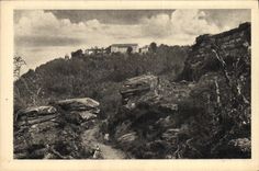 CPA Mont Sainte Odile Le Couvent Mur Paien