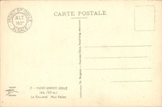 CPA Mont Sainte Odile Le Couvent Mur Paien