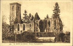 CPA Mont Sainte Odile Ruines Truttenhausen