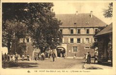 CPA Mont Sainte Odile L Entree du Couvent