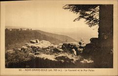 CPA Mont Sainte Odile Le Couvent et le Mur Paien